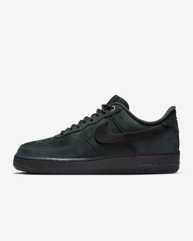 Оригинальные мужские кроссовки Nike Air Force 1 Low '07 WB "Black Nubuck" (CJ9179-001) CJ9179-001 фото