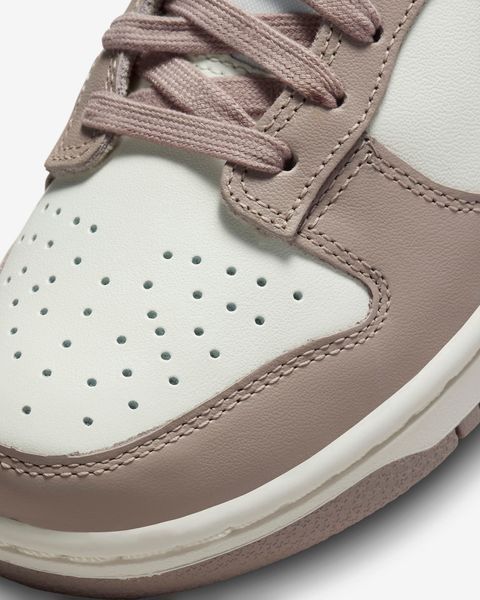 Оригінальні жіночі кросівки Nike Dunk Low "Sail/Diffused Taupe/Plum Eclipse" (DD1503-125) DD1503-125 фото