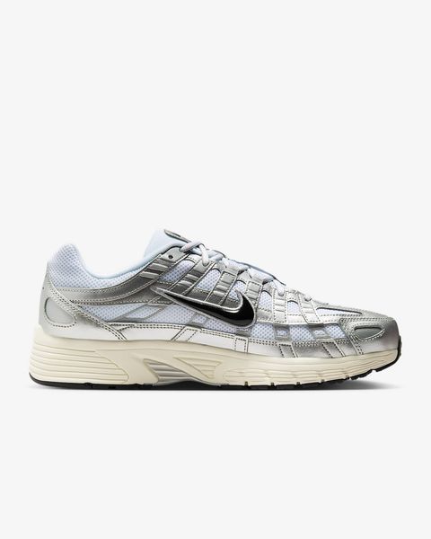 Оригинальные кроссовки Nike P-6000 "White/Metallic Silver/Flat Silver/Black" (CD6404-105) CD6404-105 фото