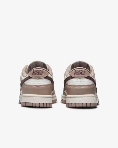 Оригінальні жіночі кросівки Nike Dunk Low "Sail/Diffused Taupe/Plum Eclipse" (DD1503-125) DD1503-125 фото