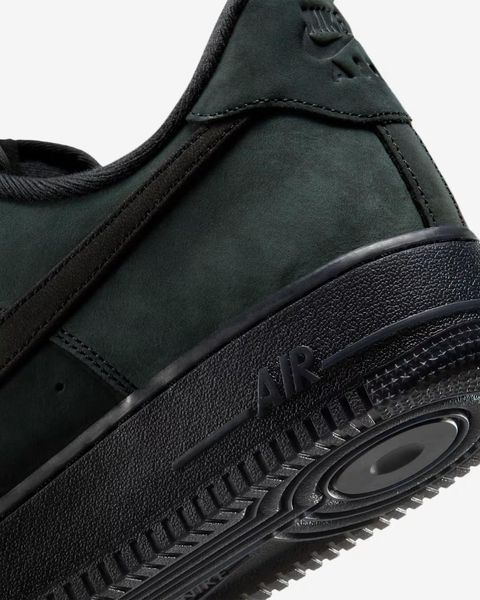 Оригінальні чоловічі кросівки Nike Air Force 1 Low '07 WB "Black Nubuck" (CJ9179-001) CJ9179-001 фото