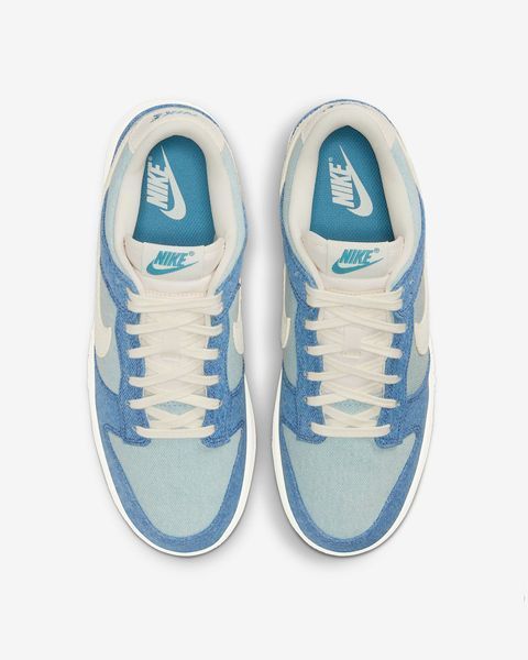 Оригінальні кросівки Nike Wmns Dunk Low Denim "Smokey Blue/Denim Turquoise/Ochre/Pale Ivory" (IH5073-006) IH5073-006 фото