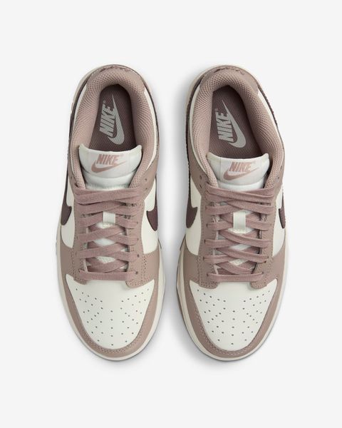Оригінальні жіночі кросівки Nike Dunk Low "Sail/Diffused Taupe/Plum Eclipse" (DD1503-125) DD1503-125 фото