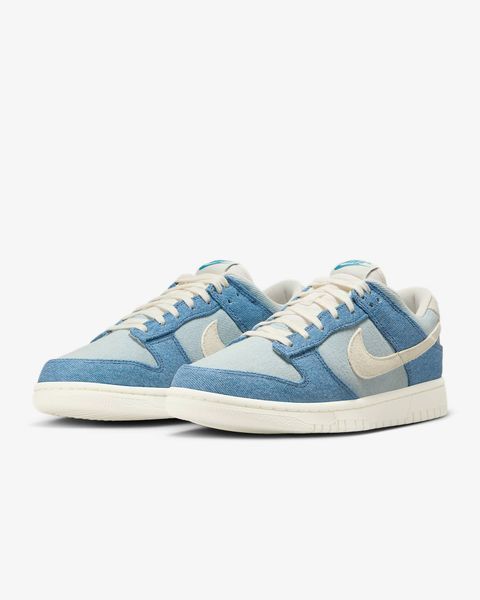 Оригінальні кросівки Nike Wmns Dunk Low Denim "Smokey Blue/Denim Turquoise/Ochre/Pale Ivory" (IH5073-006) IH5073-006 фото