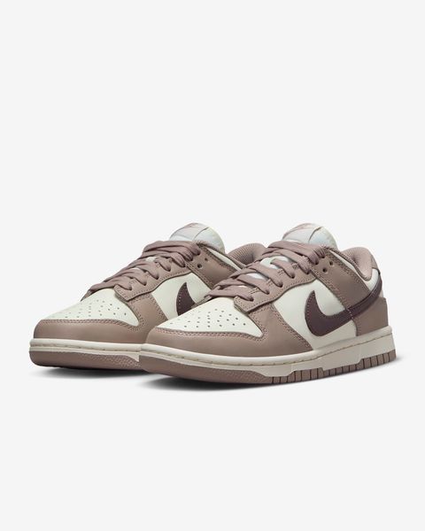 Оригінальні жіночі кросівки Nike Dunk Low "Sail/Diffused Taupe/Plum Eclipse" (DD1503-125) DD1503-125 фото