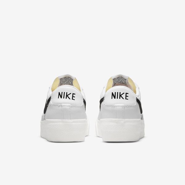 Оригинальные женские кроссовки Nike Wmns Blazer 77 Low Platform White-Black (DJ0292-101) DJ0292-101 фото