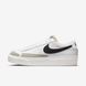 Оригинальные женские кроссовки Nike Wmns Blazer 77 Low Platform White-Black (DJ0292-101) DJ0292-101 фото 1