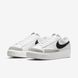 Оригинальные женские кроссовки Nike Wmns Blazer 77 Low Platform White-Black (DJ0292-101) DJ0292-101 фото 2
