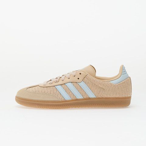 Оригінальні кросівки adidas Samba OG "Core Black/ Sand Strata/ Skytin" (JR8168) JR8168 фото