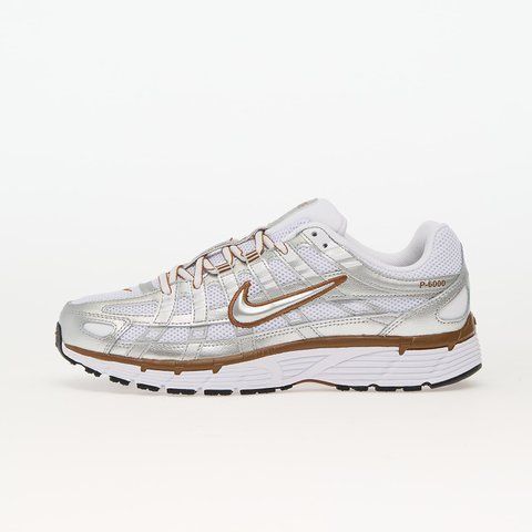 Оригинальные кроссовки Nike Wmns P-6000 "White/ Metallic Silver-Light British Tan-Sail" (BV1021-109) BV1021-109 фото