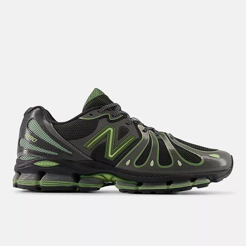 Оригінальні кросівки New Balance 1890 Abzorb "Faded Black / Utility green" (U189071H) U189071H фото