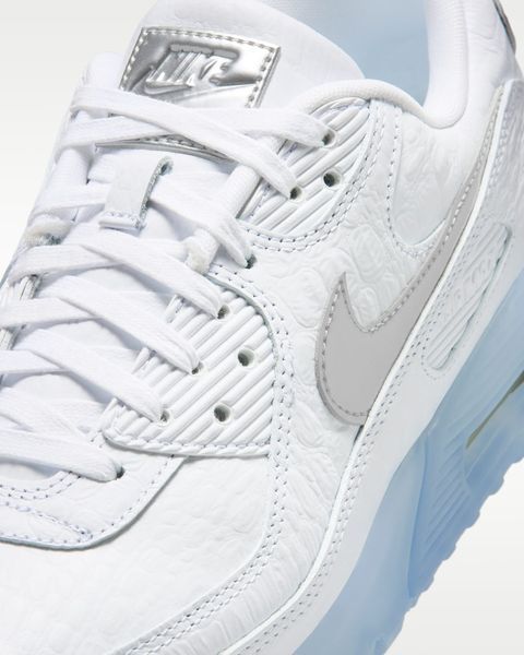 Оригінальні чоловічі кросівки Nike Air Max Terrascape 90 "White/Blue Tint/Pure Platinum/Chrome" (IU3638-100) IU3638-100 фото