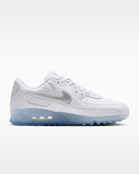 Оригінальні чоловічі кросівки Nike Air Max Terrascape 90 "White/Blue Tint/Pure Platinum/Chrome" (IU3638-100) IU3638-100 фото