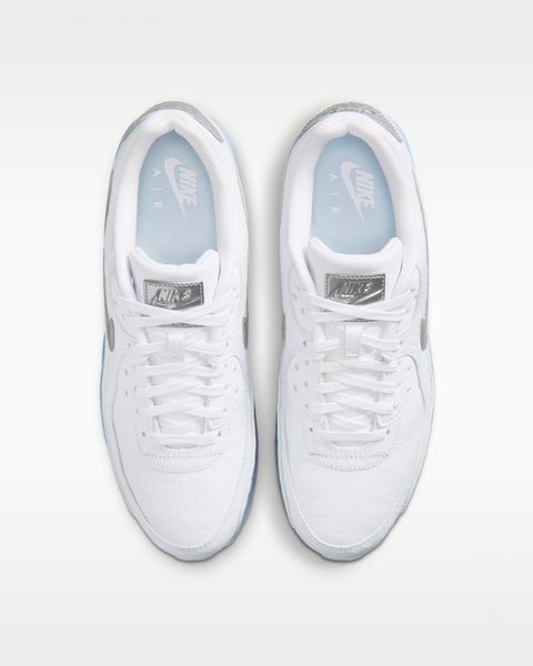 Оригінальні чоловічі кросівки Nike Air Max Terrascape 90 "White/Blue Tint/Pure Platinum/Chrome" (IU3638-100) IU3638-100 фото