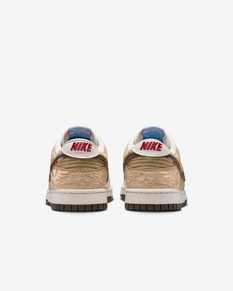 Оригінальні чоловічі кросівки Nike Dunk Low SE LNY "Linen/Phantom/Neutral Olive" (IQ1118-220) IQ1118-220 фото