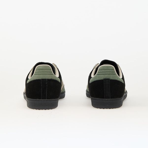 Оригинальные кроссовки adidas Samba OG "Core Black/ Aluminium/ Silver Green" (JI2680) JI2680 фото