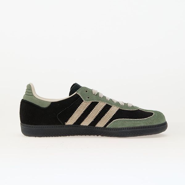 Оригинальные кроссовки adidas Samba OG "Core Black/ Aluminium/ Silver Green" (JI2680) JI2680 фото
