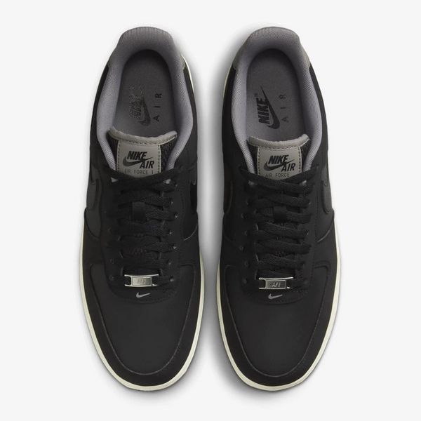 Оригинальные мужские кроссовки Nike Air Force 1 '07 LV8 "Black/Flat Pewter/Coconut Milk" (FZ5225-001) FZ5225-001 фото