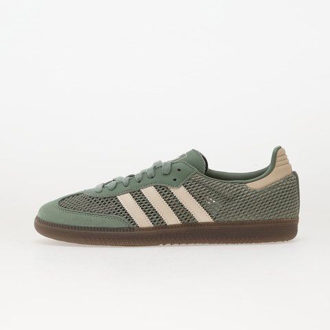 Оригінальні кросівки adidas Samba OG "Silver Green / Wonder White" (IH4002) IH4002 фото