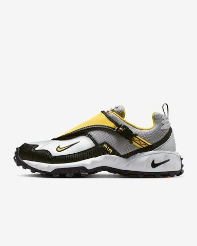 Оригинальные мужские кроссовки Nike ACG Phassad "Black/Metallic Silver/Pure Platinum/Yellow Zest" (HM7133-001) HM7133-001 фото