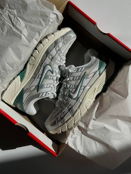 Оригінальні чоловічі кросівки Nike P-6000 Premium "Light Bone White/Metallic Silver/Bicoastal College Grey/Pale Ivory" (HF4308-072) HF4308-072 фото