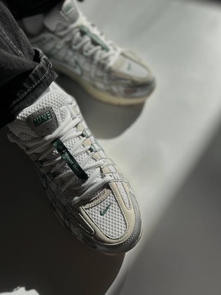 Оригінальні чоловічі кросівки Nike P-6000 Premium "Light Bone White/Metallic Silver/Bicoastal College Grey/Pale Ivory" (HF4308-072) HF4308-072 фото