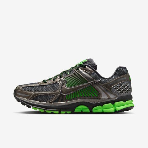 Оригінальні чоловічі кросівки Nike Zoom Vomero 5 "Metallic Pewter/Flat Pewter/Black/Green Strike" (IB2988-001) IB2988-001 фото