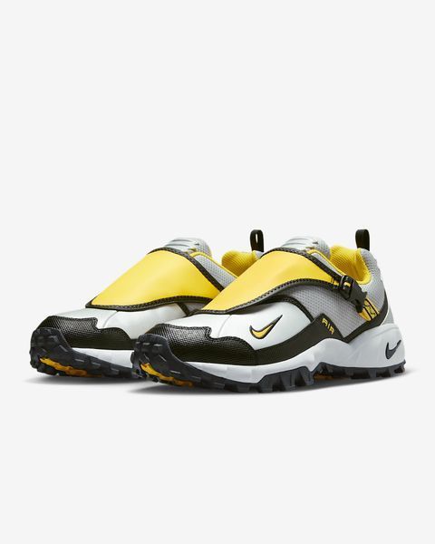 Оригінальні чоловічі кросівки Nike ACG Phassad "Black/Metallic Silver/Pure Platinum/Yellow Zest" (HM7133-001) HM7133-001 фото