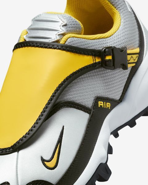 Оригінальні чоловічі кросівки Nike ACG Phassad "Black/Metallic Silver/Pure Platinum/Yellow Zest" (HM7133-001) HM7133-001 фото
