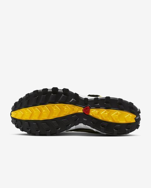 Оригінальні чоловічі кросівки Nike ACG Phassad "Black/Metallic Silver/Pure Platinum/Yellow Zest" (HM7133-001) HM7133-001 фото