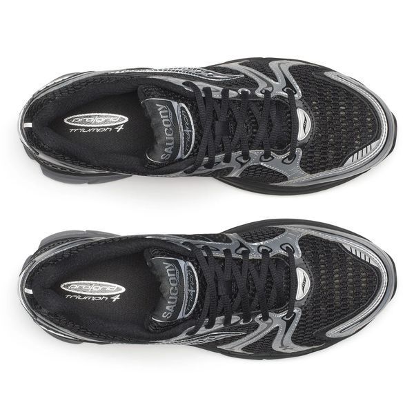 Оригінальні кросівки Saucony Progrid Triumph 4 OG "Black / Silver" (S70704-23) S70704-23 фото