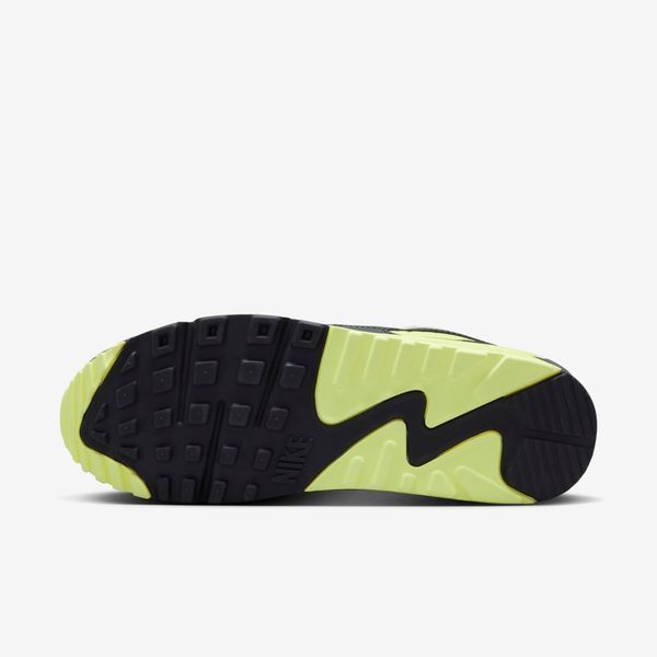 Оригинальные мужские кроссовки Nike Air Max 90 "Smoke Grey/Light Lemon Twist/Black" (DM0029-012) DM0029-012 фото