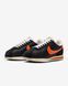 Оригінальні чоловічі кросівки Nike Cortez Textile "Black/Sail/Muslin/Safety Orange" (HF0263-003) HF0263-003 фото 2