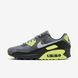 Оригинальные мужские кроссовки Nike Air Max 90 "Smoke Grey/Light Lemon Twist/Black" (DM0029-012) DM0029-012 фото 17