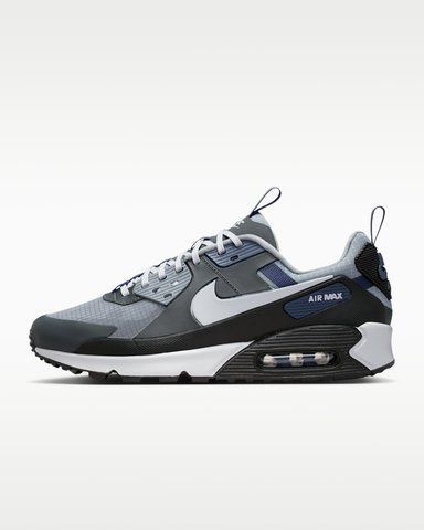 Оригінальні чоловічі кросівки Nike Air Max 90 Drift "Anthracite / Cool Grey / Thunder Blue" (IO1908-060) IO1908-060 фото