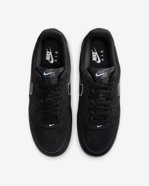 Оригінальні чоловічі кросівки Nike Air Force 1 '07 LV8 "Black/Iron Grey" (IQ0292-010) IQ0292-010 фото