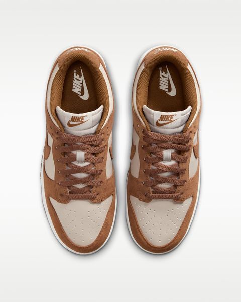 Оригинальные кроссовки Nike Dunk Low Suede "Light British Tan/Cream II/White" (IO4244-200) IO4244-200 фото