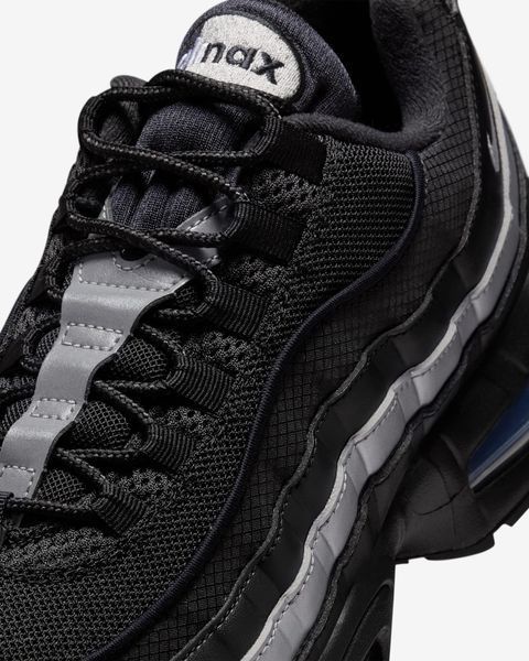 Оригінальні чоловічі кросівки Nike Air Max 95 Big Bubble "Black/White/Metallic Silver" (IB1667-003) IB1667-003 фото