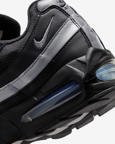 Оригінальні чоловічі кросівки Nike Air Max 95 Big Bubble "Black/White/Metallic Silver" (IB1667-003) IB1667-003 фото
