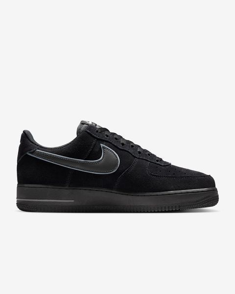 Оригінальні чоловічі кросівки Nike Air Force 1 '07 LV8 "Black/Iron Grey" (IQ0292-010) IQ0292-010 фото
