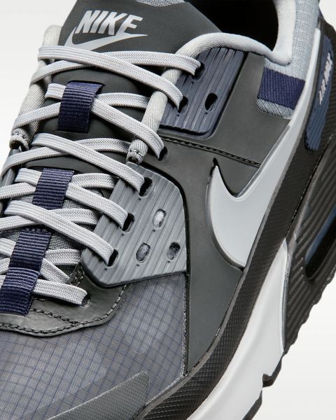 Оригінальні чоловічі кросівки Nike Air Max 90 Drift "Anthracite / Cool Grey / Thunder Blue" (IO1908-060) IO1908-060 фото