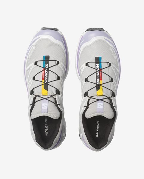 Оригінальні кросівки Salomon XT-6 Gore-Tex "Gray Violet / Cosmic Sky / White"(L49215000) L49215000 фото
