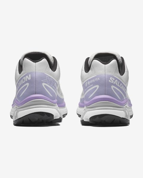 Оригінальні кросівки Salomon XT-6 Gore-Tex "Gray Violet / Cosmic Sky / White"(L49215000) L49215000 фото