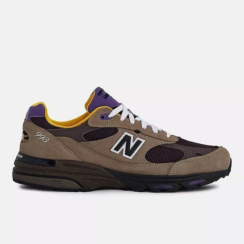 Оригінальні кросівки New Balance 993 Made in USA "Mushroom/Midnight Violet" (U993MU) U993MU фото