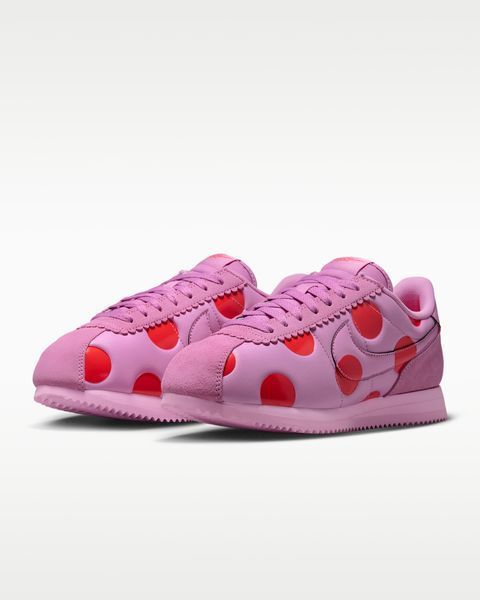 Оригинальные кроссовки Nike Cortez Polka Dot "Light Magenta/Light Crimson" (IR1332-500) IR1332-500 фото