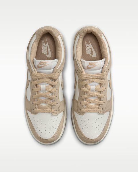 Оригінальні кросівки Nike Wmns Dunk Low "Sail/White/Metallic Gold/Linen" (IO4244-101) IO4244-101 фото