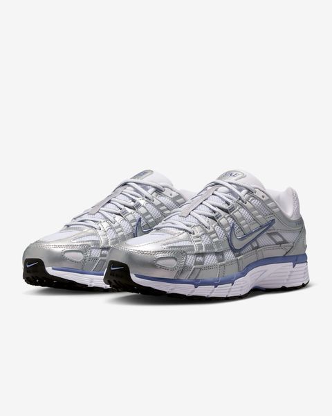 Оригинальные кроссовки Nike P-6000 "White/Metallic Silver/World Indigo" (BV1021-014) BV1021-014 фото