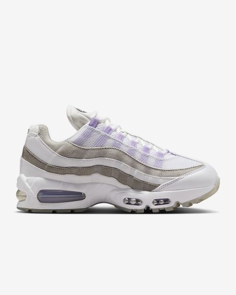 Оригинальные кроссовки Nike Wmns Air Max 95 "White/Light Graphite/Pearl Grey/Hydrangeas" (IB6396-100) IB6396-100 фото