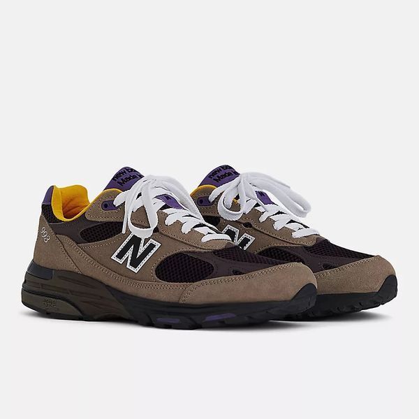 Оригінальні кросівки New Balance 993 Made in USA "Mushroom/Midnight Violet" (U993MU) U993MU фото