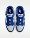 Оригинальные кроссовки Nike Dunk Low Suede "Old Royal/Photon Dust/White" (IO4244-400) IO4244-400 фото 4